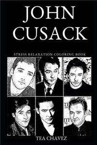 John Cusack Stress Relaxation Coloring Book