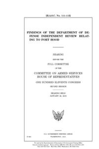 Findings of the Department of Defense independent review related to Fort Hood