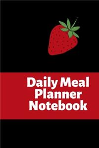 Daily Meal Planner Notebook