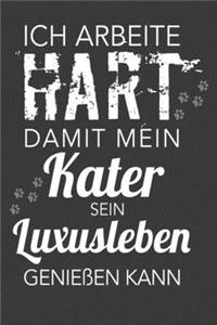 Ich arbeite hart, damit meine Katze ihr Luxusleben genießen kann