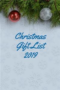 Christmas Gift List 2019