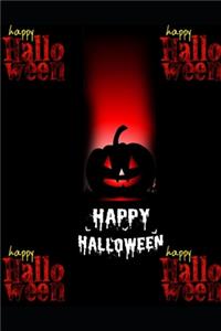 Notebook Happy Halloween Series, 50 White Pages, Size 6x9