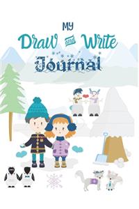 Draw and Write Journal - Winter Scene