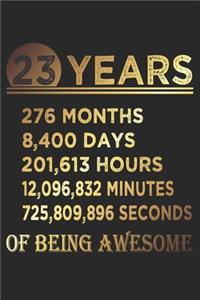 23 Years Of Being Awesome