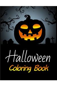 Halloween Coloring Book