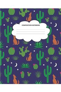 Cactus Composition Notebook