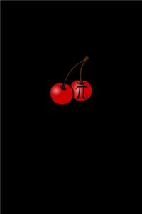 Fun Math Cherry Pi Pie Pun Notebook