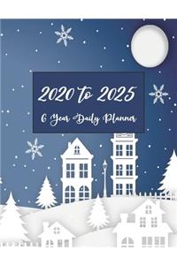 6 Year Daily Planner 2020 To 2025