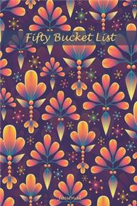 Fifty Bucket List Journal