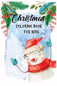 Christmas coloring book for kids.