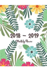 2018 - 2019 Monthly Planner
