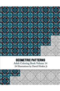 Geometric Patterns - Adult Coloring Book Vol. 14