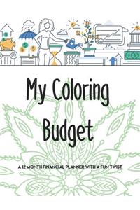 My Coloring Budget