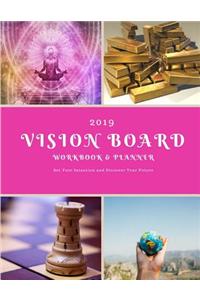 2019 Vision Board Workbook & Planner