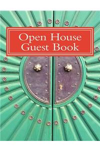 Open House Guest Book