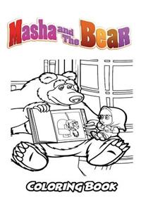 Masha and the Bear Coloring Book