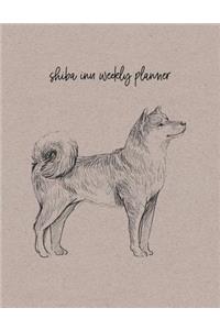 Shiba Inu Weekly Planner