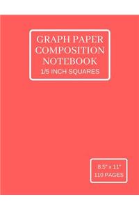 Graph Paper Composition Notebook