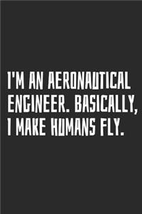 I'm an Aeronautical Engineer. Basically, I Make Humans Fly.