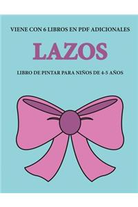 Libro de pintar para niños de 4-5 años (Lazos)