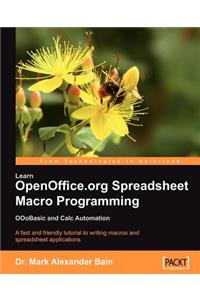 Learn OpenOffice.org Spreadsheet Macro Programming