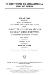 U.S. policy toward the Arabian Peninsula