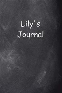 Lily Personalized Name Journal Custom Name Gift Idea Lily