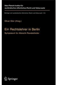 Ein Rechtslehrer in Berlin
