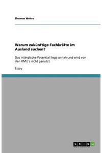 Warum Zukünftige Fachkräfte Im Ausland Suchen?