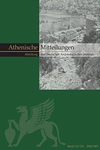 Mitteilungen Des Deutschen Archaologischen Instituts, Athenische Abteilung
