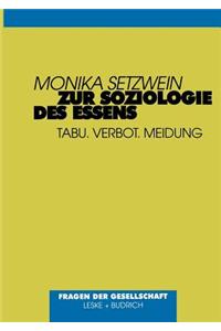 Zur Soziologie Des Essens