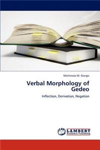 Verbal Morphology of Gedeo