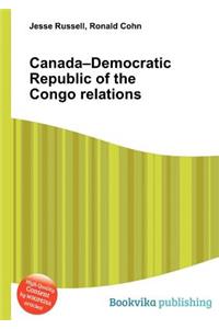 Canada-Democratic Republic of the Congo Relations