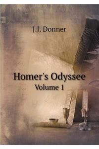 Homer's Odyssee Volume 1