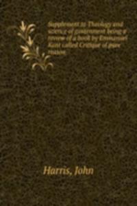 Supplement to Theology and science of government