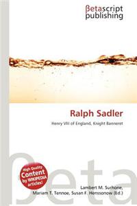 Ralph Sadler