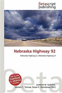 Nebraska Highway 92