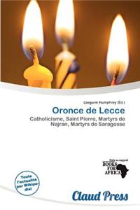 Oronce de Lecce