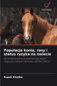 Populacja konia, rasy i status ryzyka na świecie