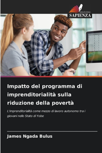 Impatto del programma di imprenditorialità sulla riduzione della povertà