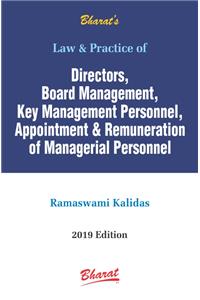 Law & Practice Of Directors, Board Management, Key Management Personnel, Appointment & Remuneration Of Managerial Personnel