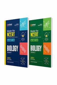 Arihant Master The NCERT For NEET 2025 Biology Volume-1&2 | 2000+ MCQ | Revised & Amplified Edition | Line By Line NCERT Through NEET/JEE Like MCQs