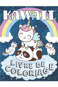 Kawaii Livre de Coloriage