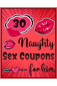 30 Naughty Sex Coupons For Him