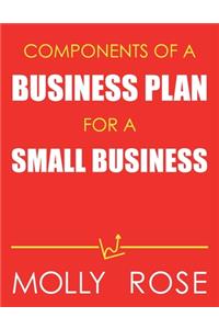 Components Of A Business Plan For A Small Business