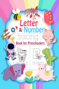 Letter & Number Tracing Book for Preschoolers