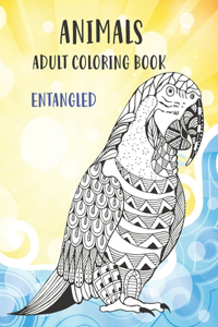 Adult Coloring Book Entangled - Animals