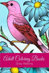 Adult coloring Books Stress Relieving