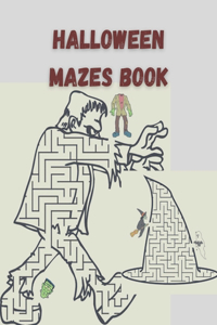 Halloween Mazes Book
