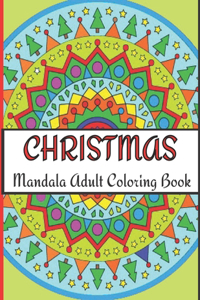Christmas Mandalas Adults Coloring Books